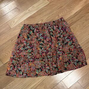 J. Crew Floral Women's Skater Skirt